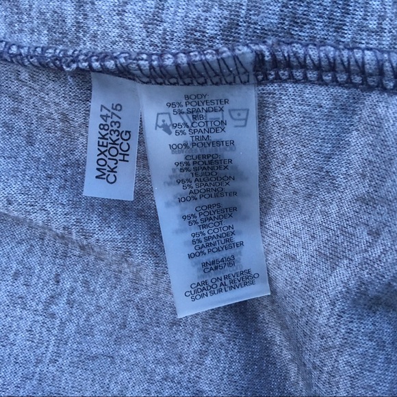 Calvin Klein Gray Track Jacket, Sleeve Detail - Picture 11 of 12